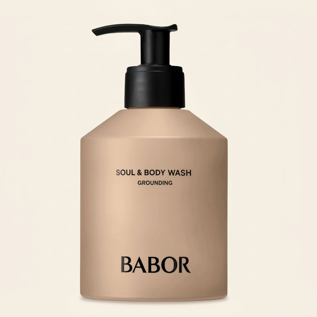 BABOR Soul & Body Wash Grounding – pflegendes Duschgel für sanfte Reinigung und entspannende Hautpflege