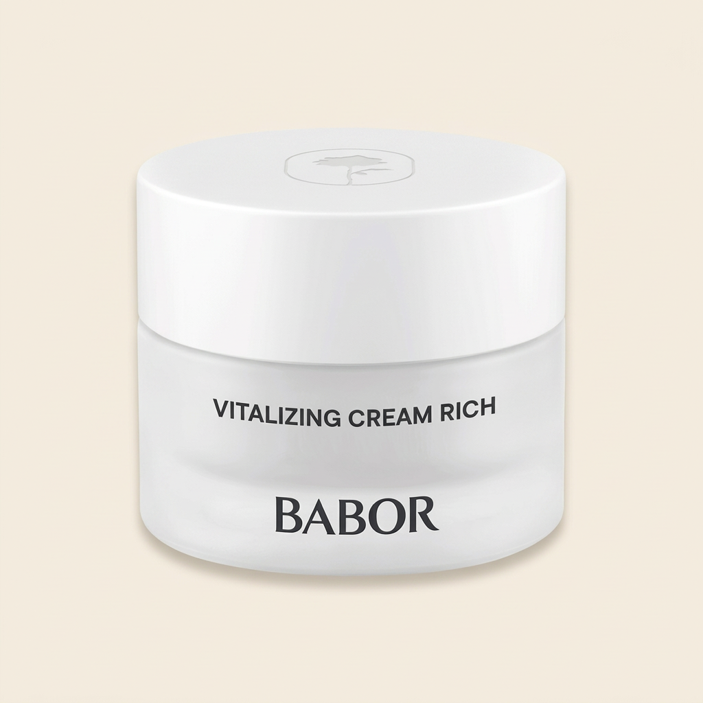 BABOR Vitalizing Cream Rich – luxuriöse Gesichtscreme für sichtbar glattere, straffere und intensiv gepflegte Haut