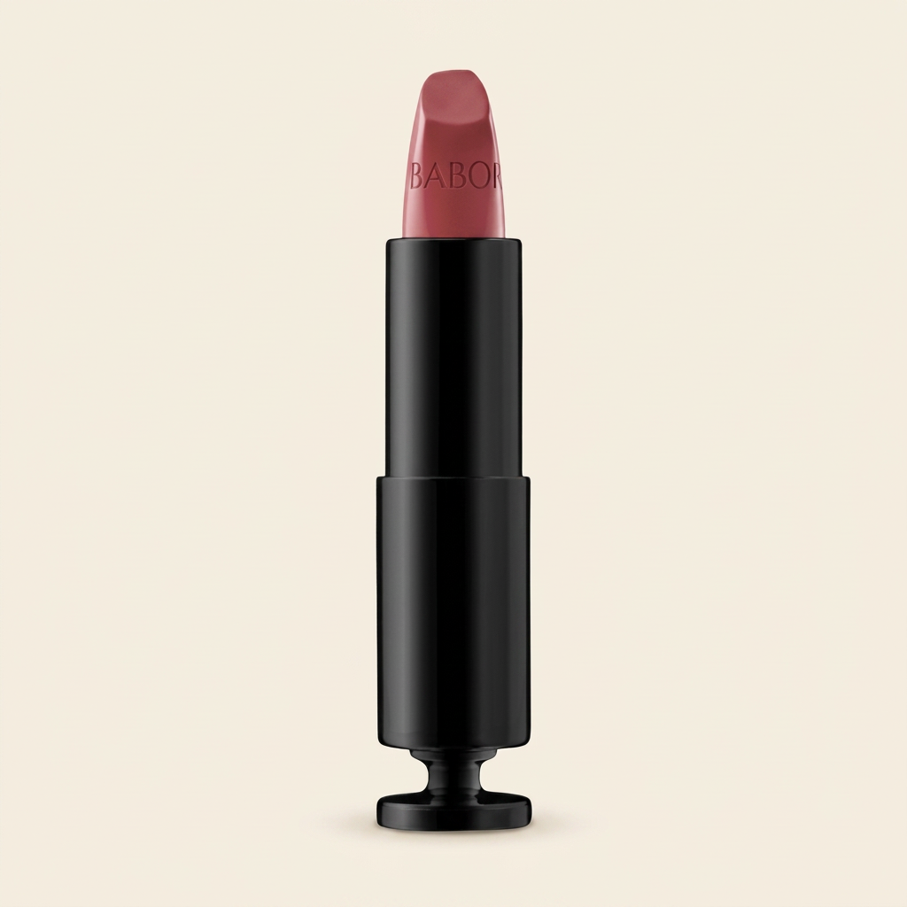 BABOR Lippenstift classic rose – Lippenstift für elegante, gepflegte Lippen mit klassischem Rosé-Ton