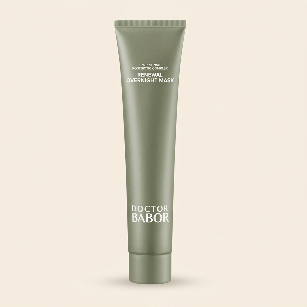 Doctor Babor Renewal Overnight Mask mit Postbiotika – intensive Nachtpflege zur Hautregeneration, stärkt die Hautbarriere und sorgt für ein frisches, glattes Hautbild am Morgen
