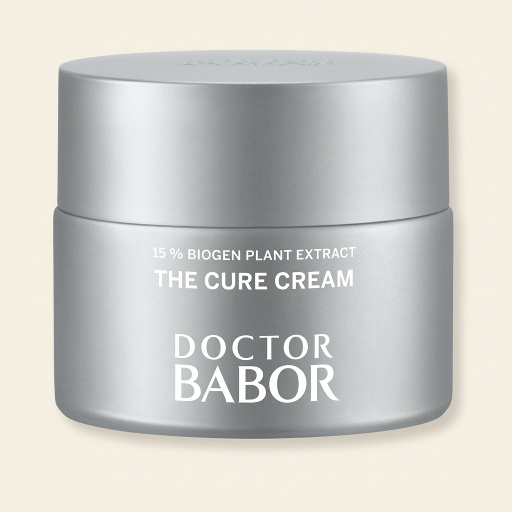 Doctor Babor The Cure Cream mit Biogen Plant Extract – intensive Regenerationscreme für empfindliche Haut, stärkt die Hautbarriere und sorgt für ein ausgeglichenes Hautbild