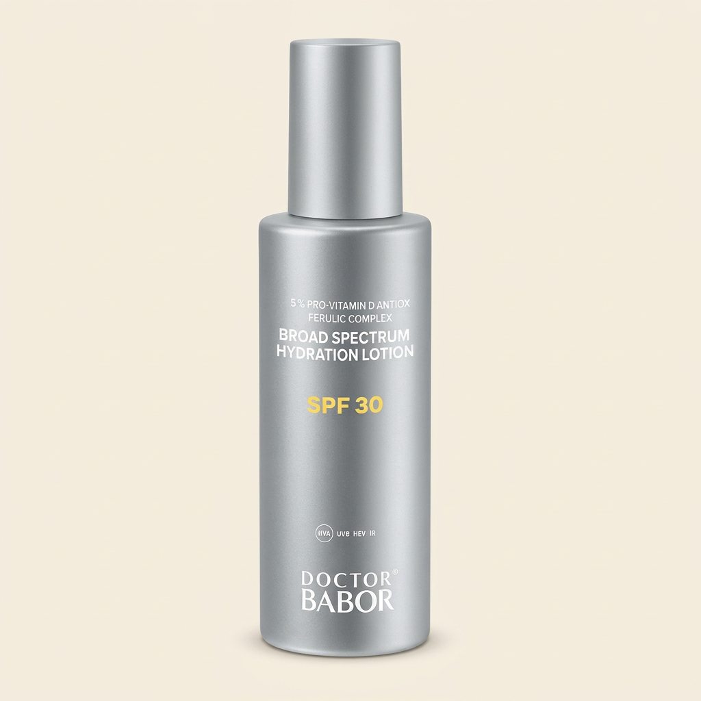 DOCTOR BABOR Hydration Lotion SPF 30 – feuchtigkeitsspendende Tagespflege mit Sonnenschutz für glatte und geschützte Haut
