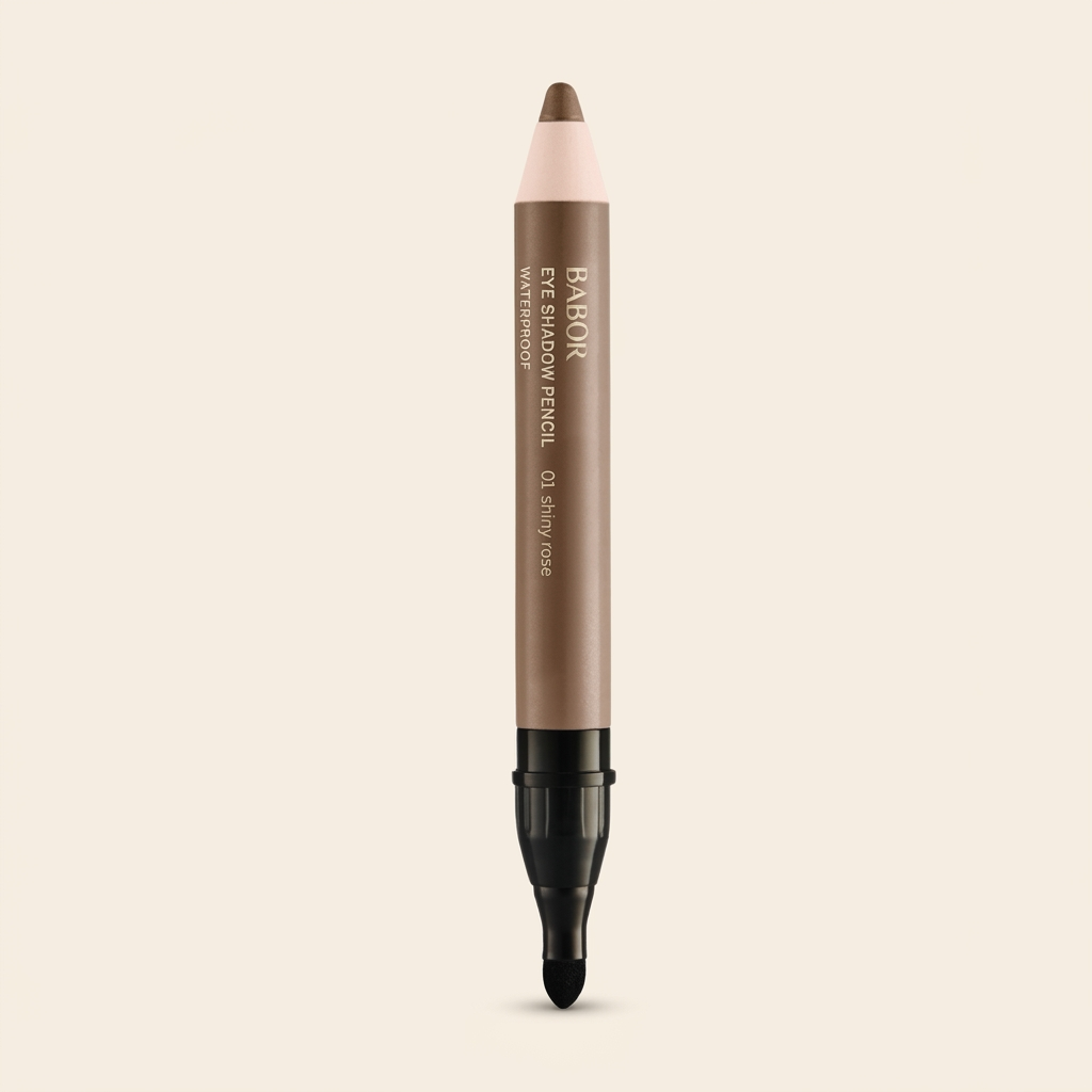 BABOR Eye Shadow Pencil shiny rose – Lidschattenstift für strahlende, rosige Augen-Make-up Looks