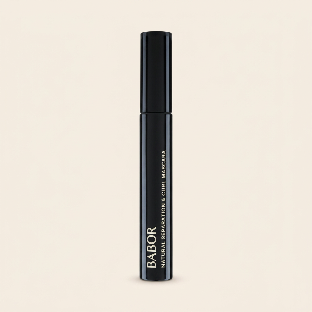 BABOR Natural Separation & Curl Mascara – Mascara für definierte, geschwungene und natürlich getrennte Wimpern