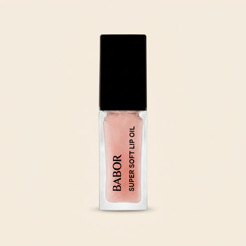 BABOR Super Soft Lip Oil rosé – getöntes Lippenöl für gepflegte, glänzende und natürlich rosige Lippen